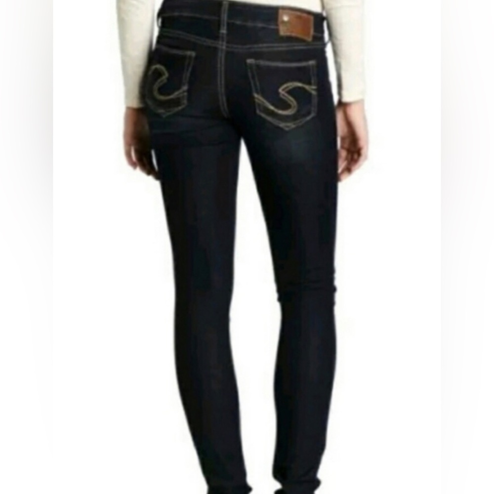 Silver suki jeggings dark wash jeans size W29/L31